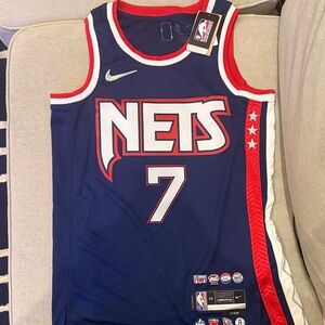 NWT Nets Kevin Durant jersey #7 swingman (authentic)